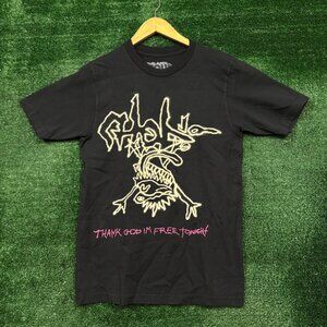 Travis Scott Utopia Im Free Circus Maximus World Tour Hip-Hop T-Shirt Small
